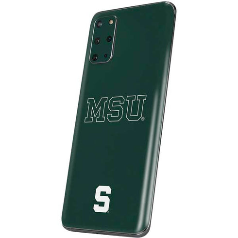 Michigan State University MSU Letters Galaxy S20 Plus Skin